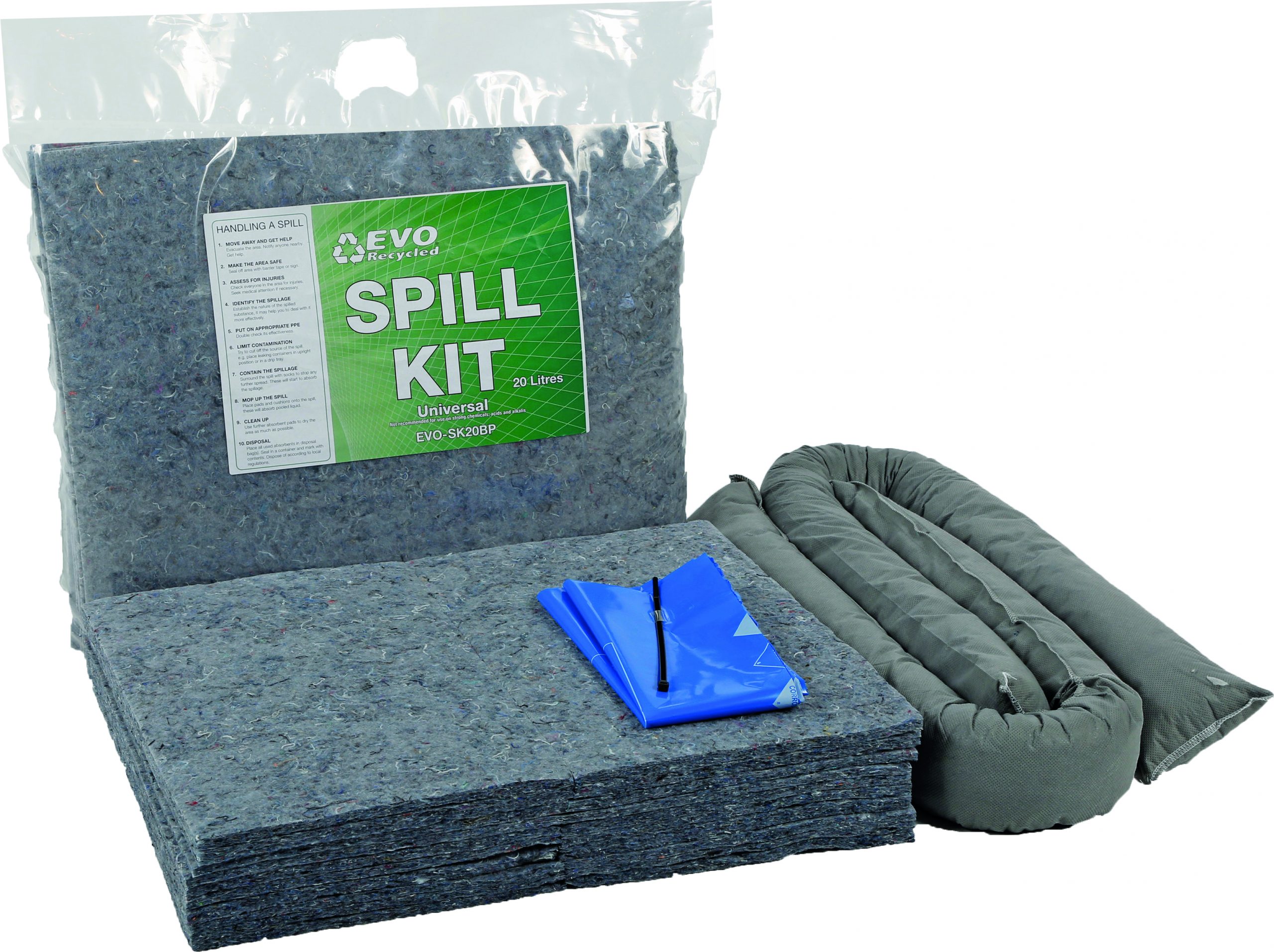 40 litre Spill Kit Oil and Fuel Spill Kit