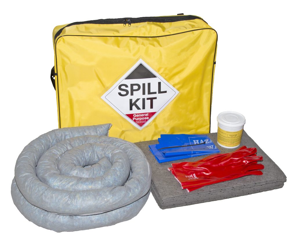 General Purpose Oil Spill Kit in Shoulder Bag