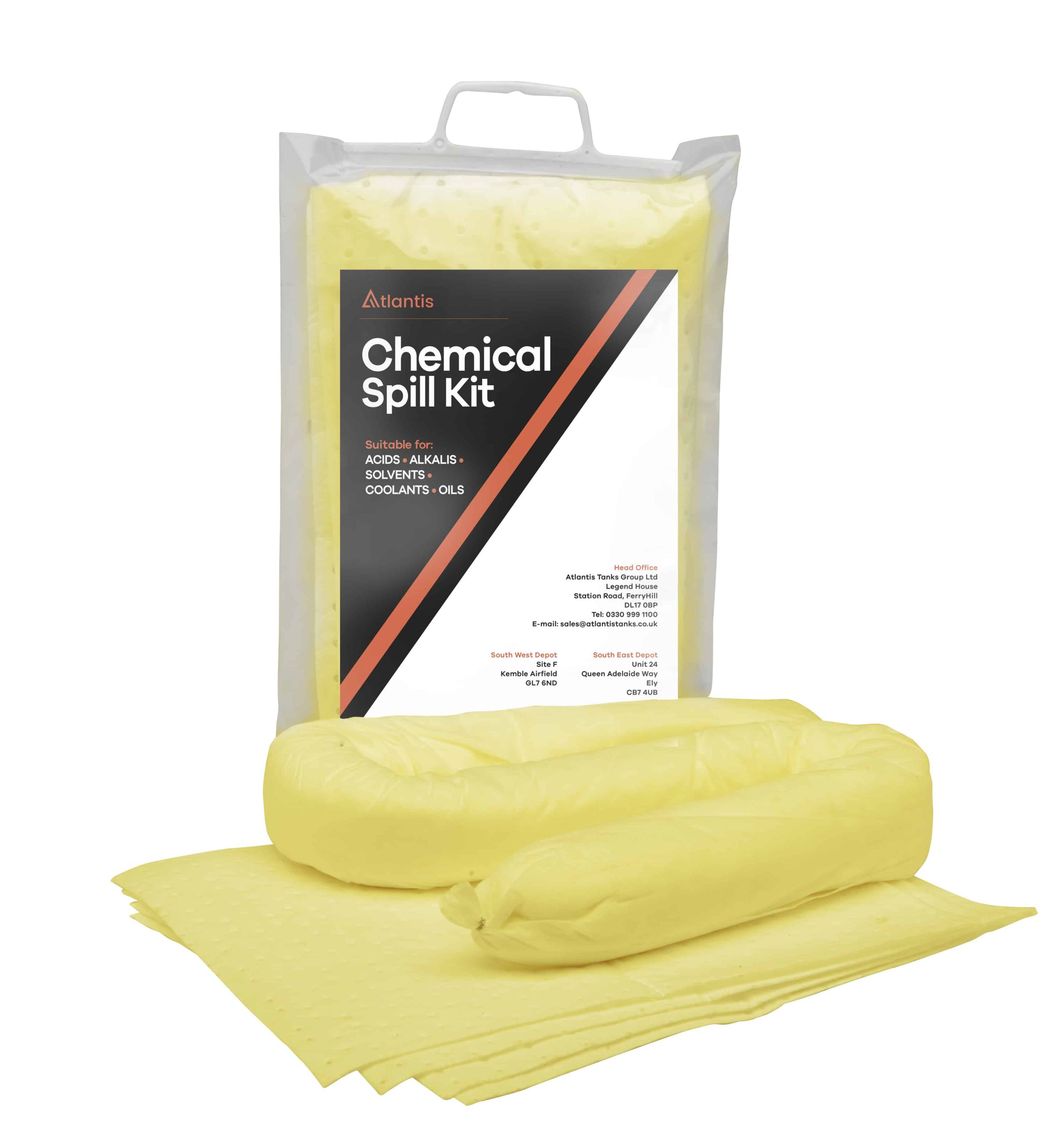 Oil Only Absorbent Spill Kit 35 Litre Refill Kit Oil and Fuel Spill