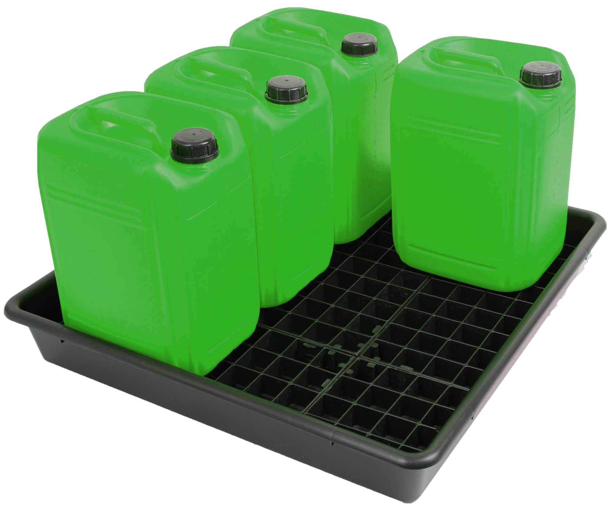 5 x 25L drum tray with container stand - Oil and Fuel Spill Kits | Oil ...