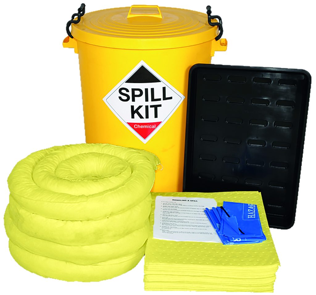 90 Litre Chemical Kit in Yellow Drum Complete with DripTray