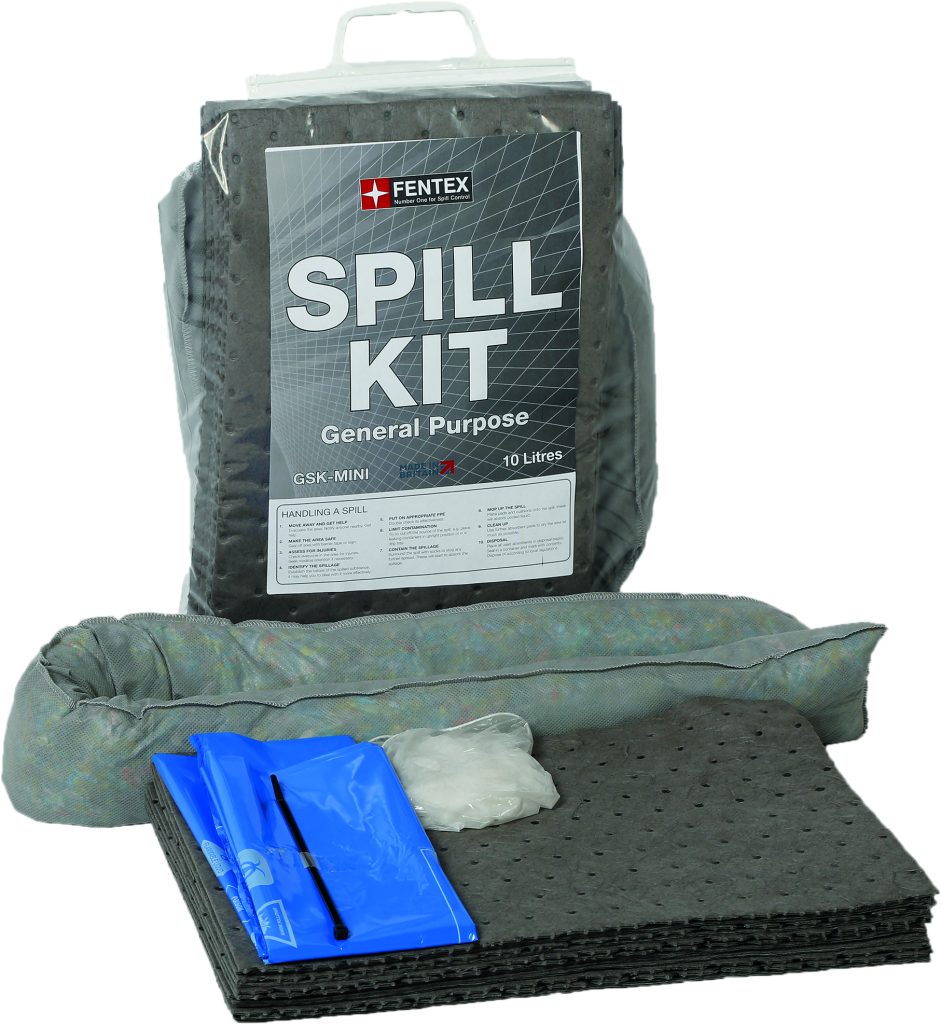 General Purpose Spill Kit in Clip-top Bag - Oil and Fuel Spill Kits ...