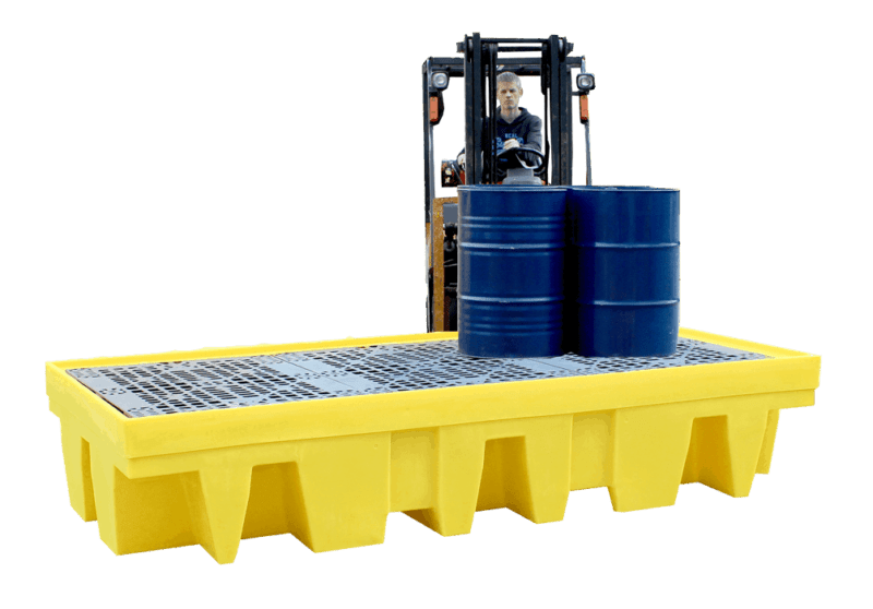 Spill Pallet for 8 x 205ltr Drums Oil and Fuel Spill Kits Oil Spill Kit