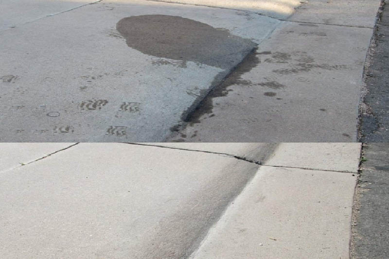 How to Remove Oil Stains From a Driveway