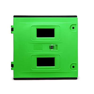 Safety box front loader break-glass 900 x 930 x 420mm